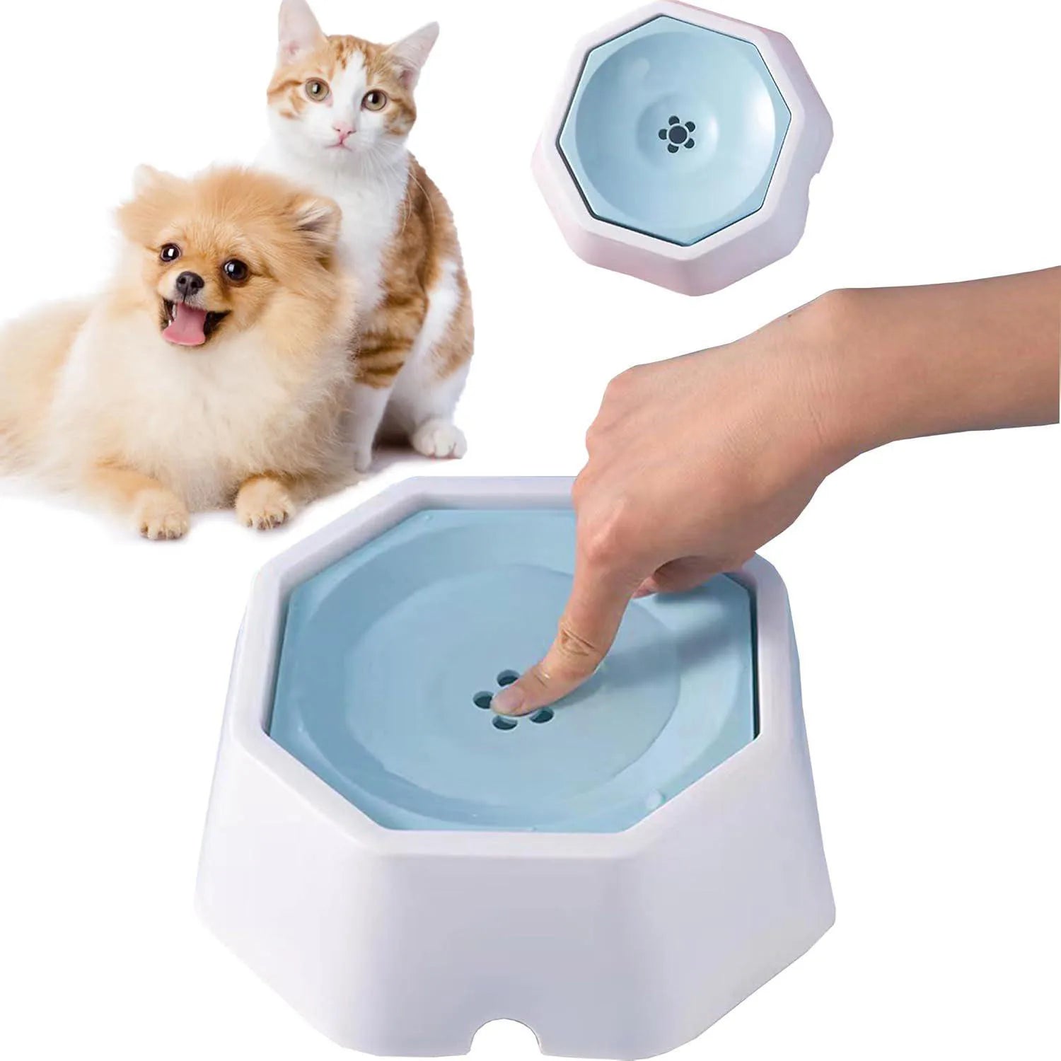 Dog Water Bowl,Splash-Free