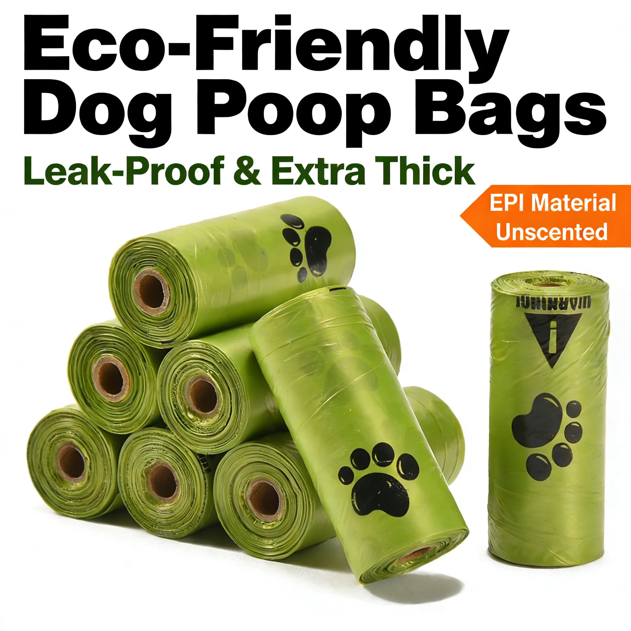 Eco-Friendly Dog Poop Bags Leak-Proof Extra Thick r