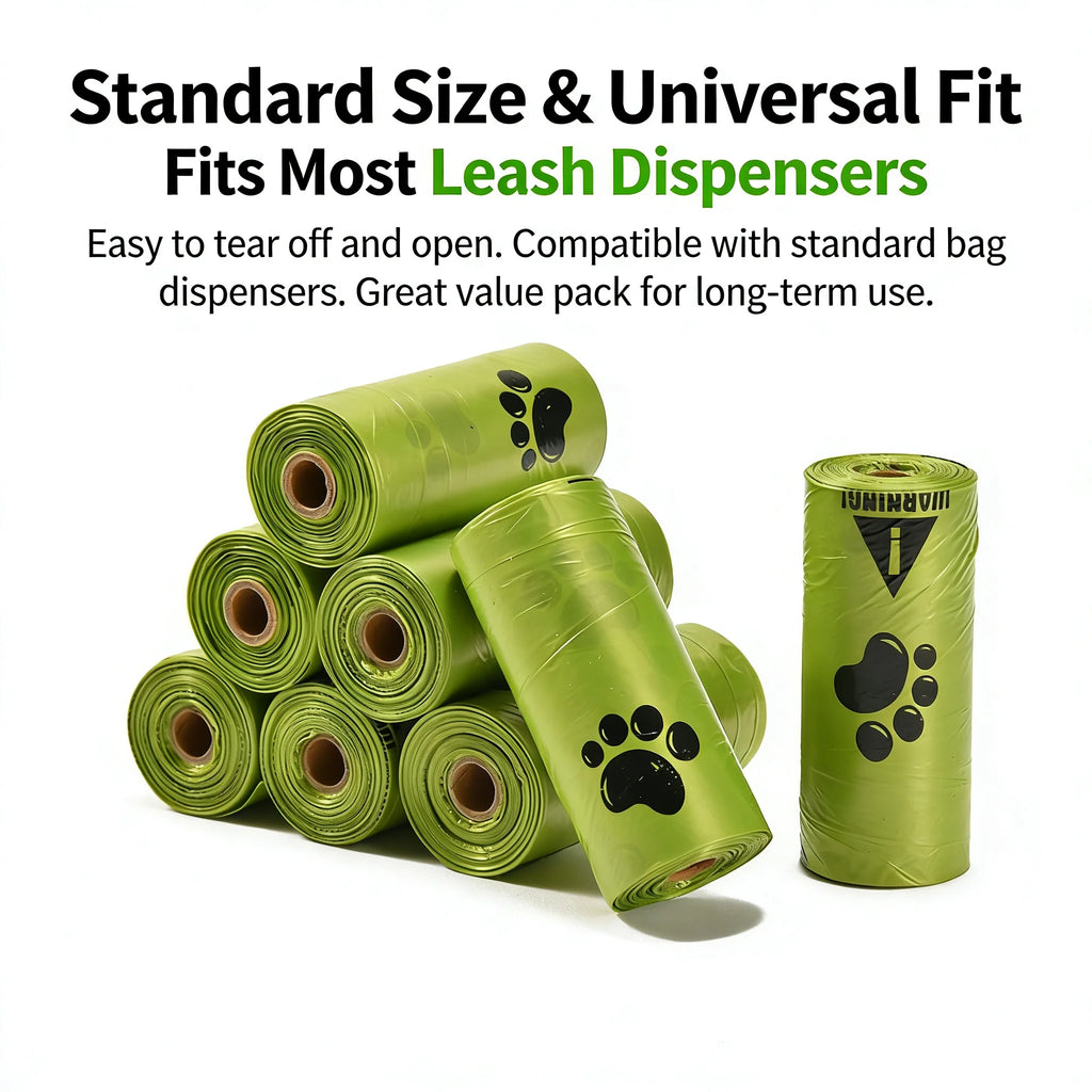 Eco-Friendly Dog Poop Bags Leak-Proof Extra Thick r