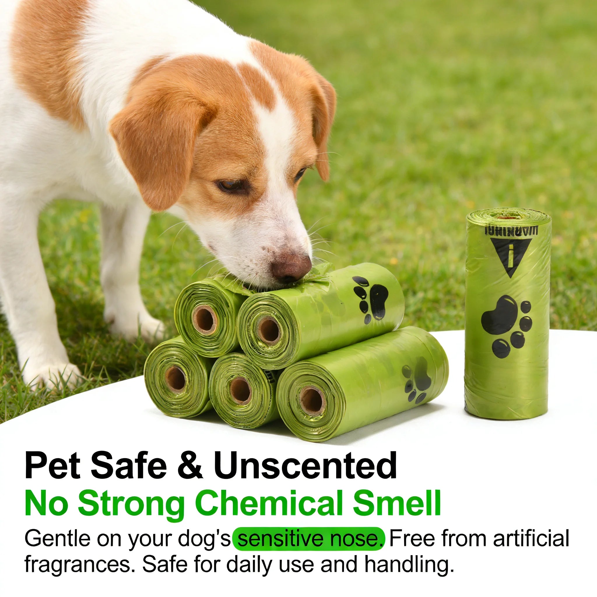 Eco-Friendly Dog Poop Bags Leak-Proof Extra Thick r