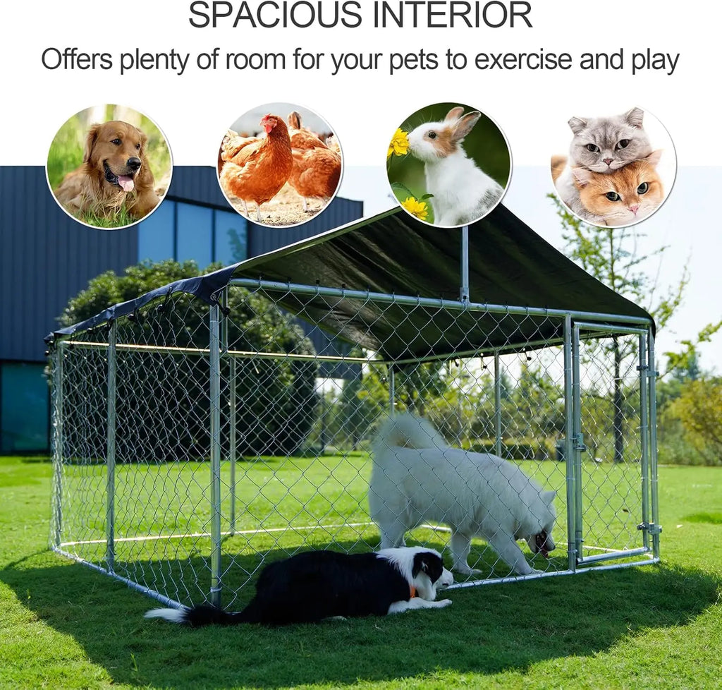 Outdoor Dog Kennel Heavy Duty Cage
