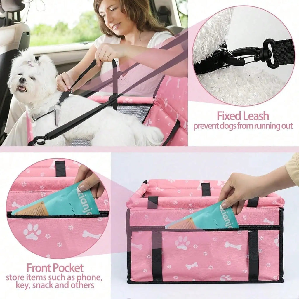 Pet Car Seat Foldable