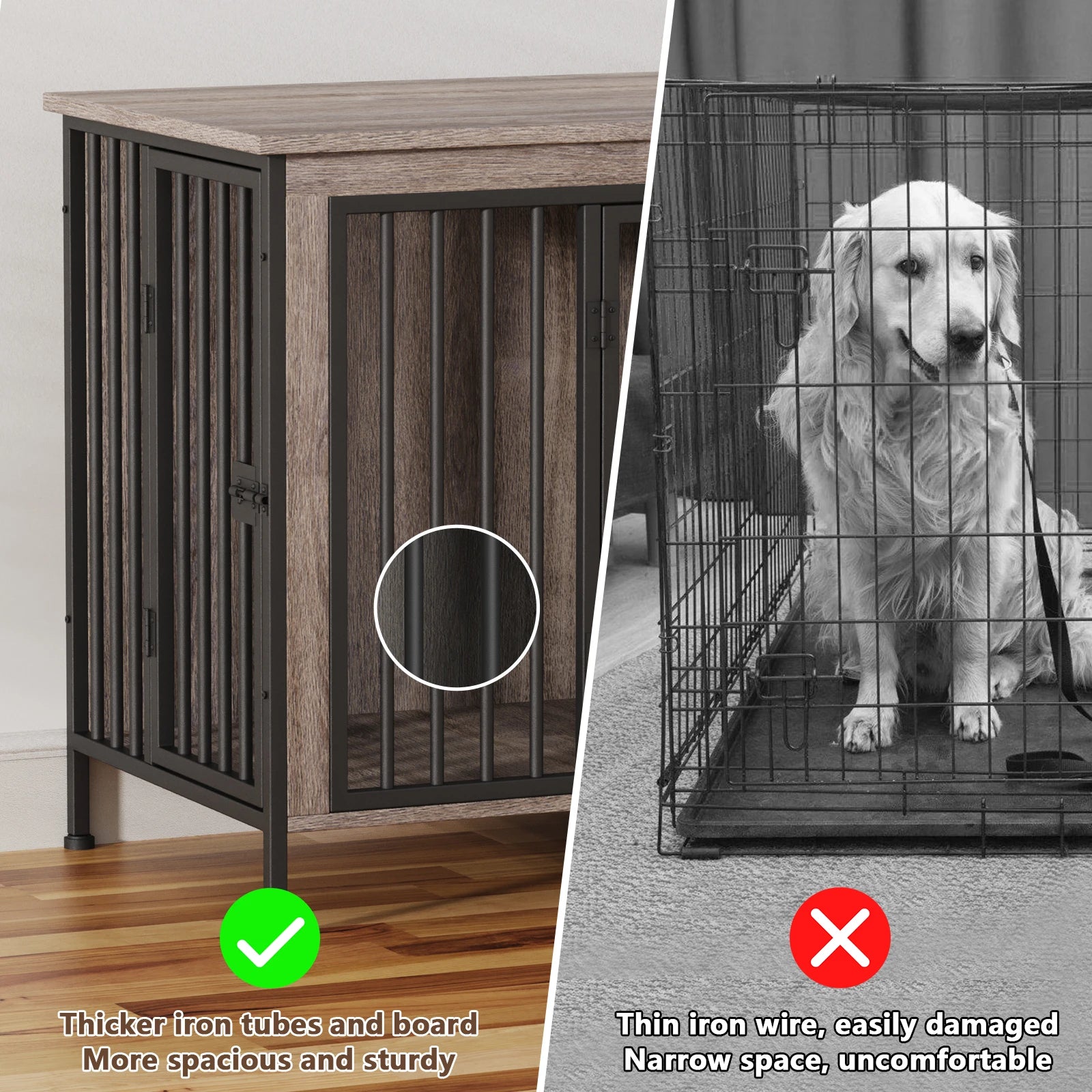 Heavy Duty Dog Crate Furniture