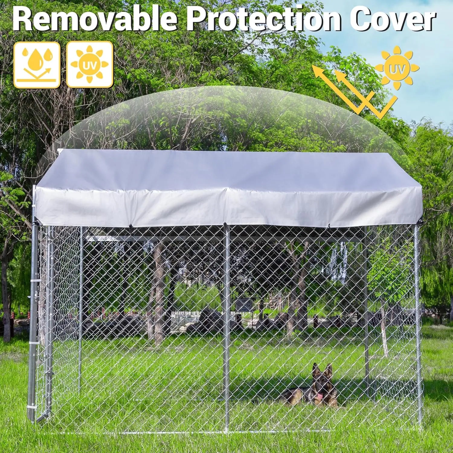 Extra Large Outdoor Dog Kennel