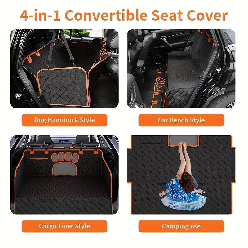 Dog Seat Cover, Pet Dog Seat Cover, Hammock Heavy Duty