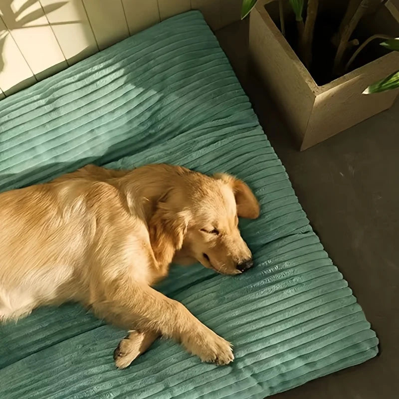 Pet Bed Corduroy Dog Sleeping Mat