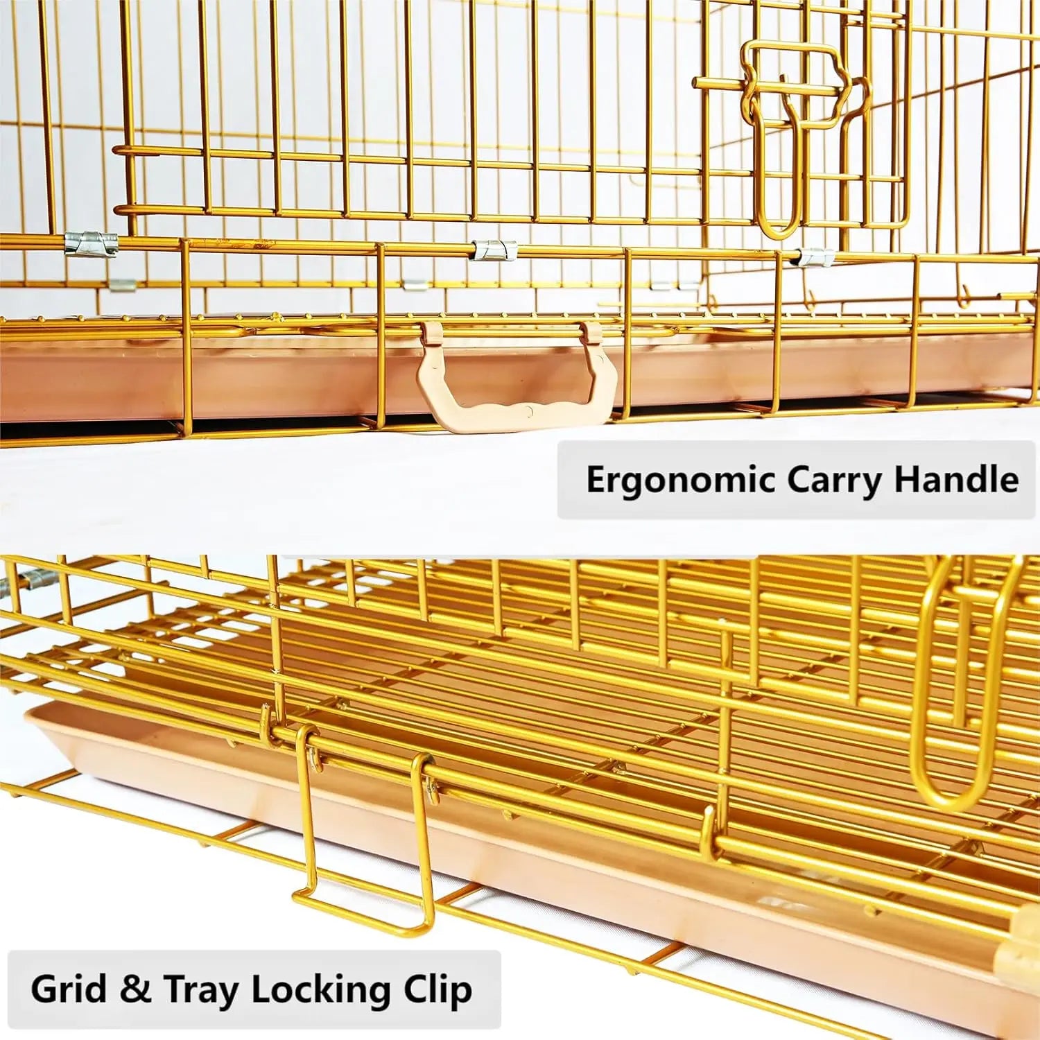42 Inch Portable Folding Dog Crate.