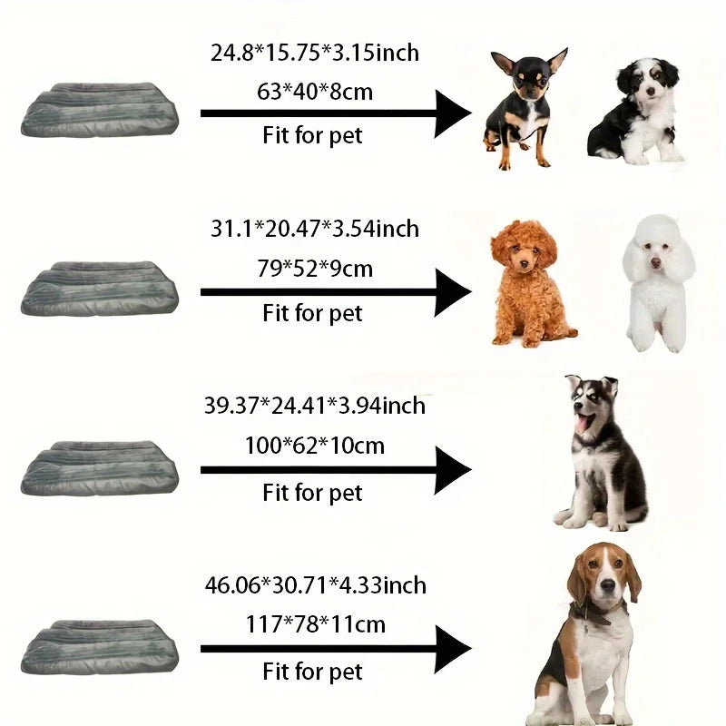Pet Bed Corduroy Dog Sleeping Mat