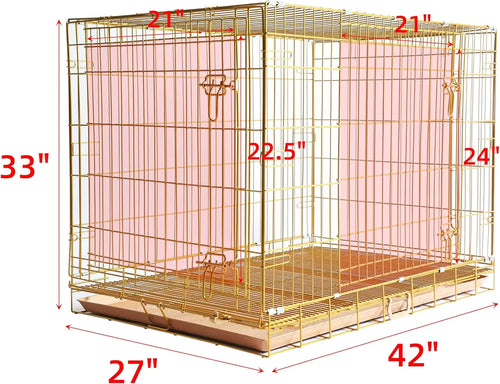 42 Inch Portable Folding Dog Crate.