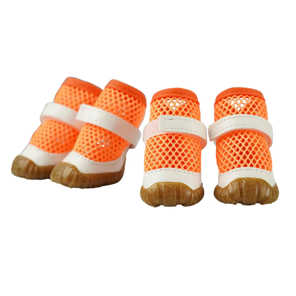 Waterproof Mesh Dog Boots for Hot Pavement