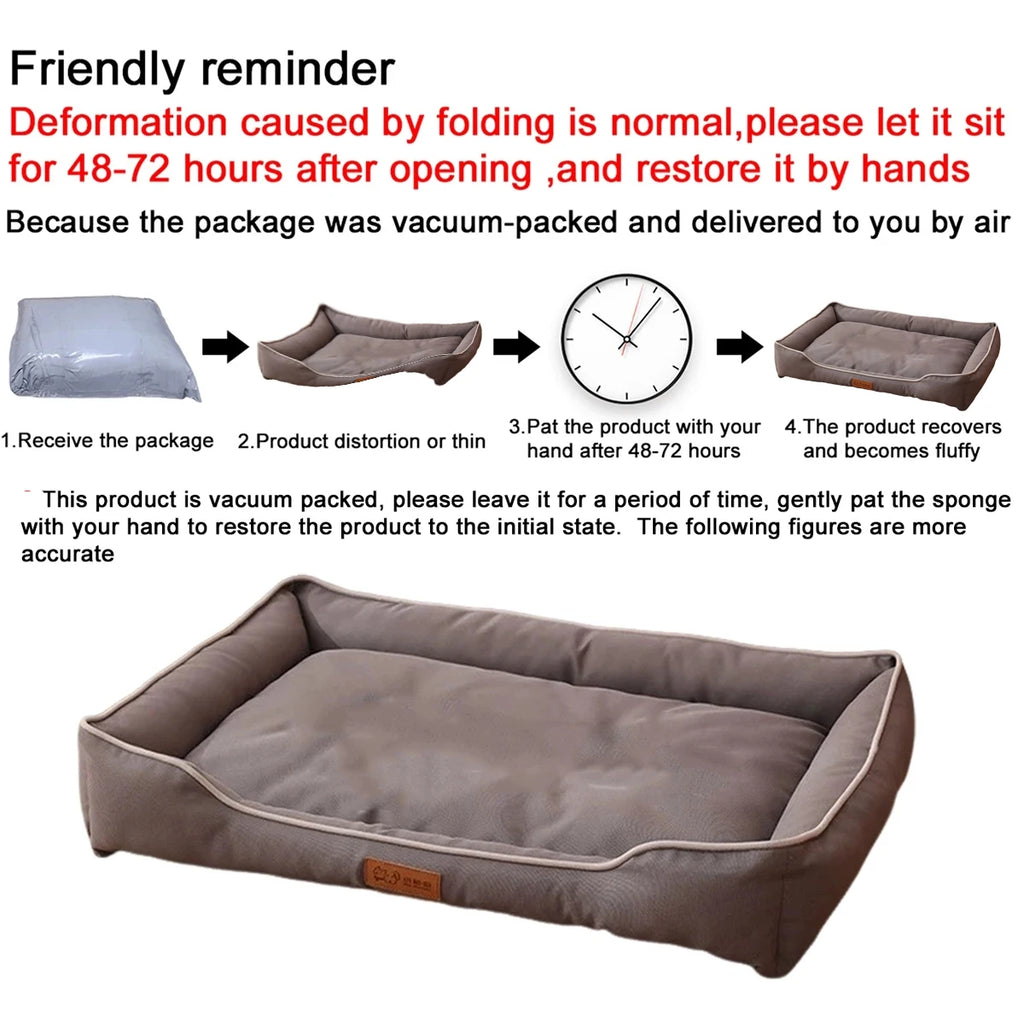 Dog Bed for Large Dog Mattress Bite-resistant