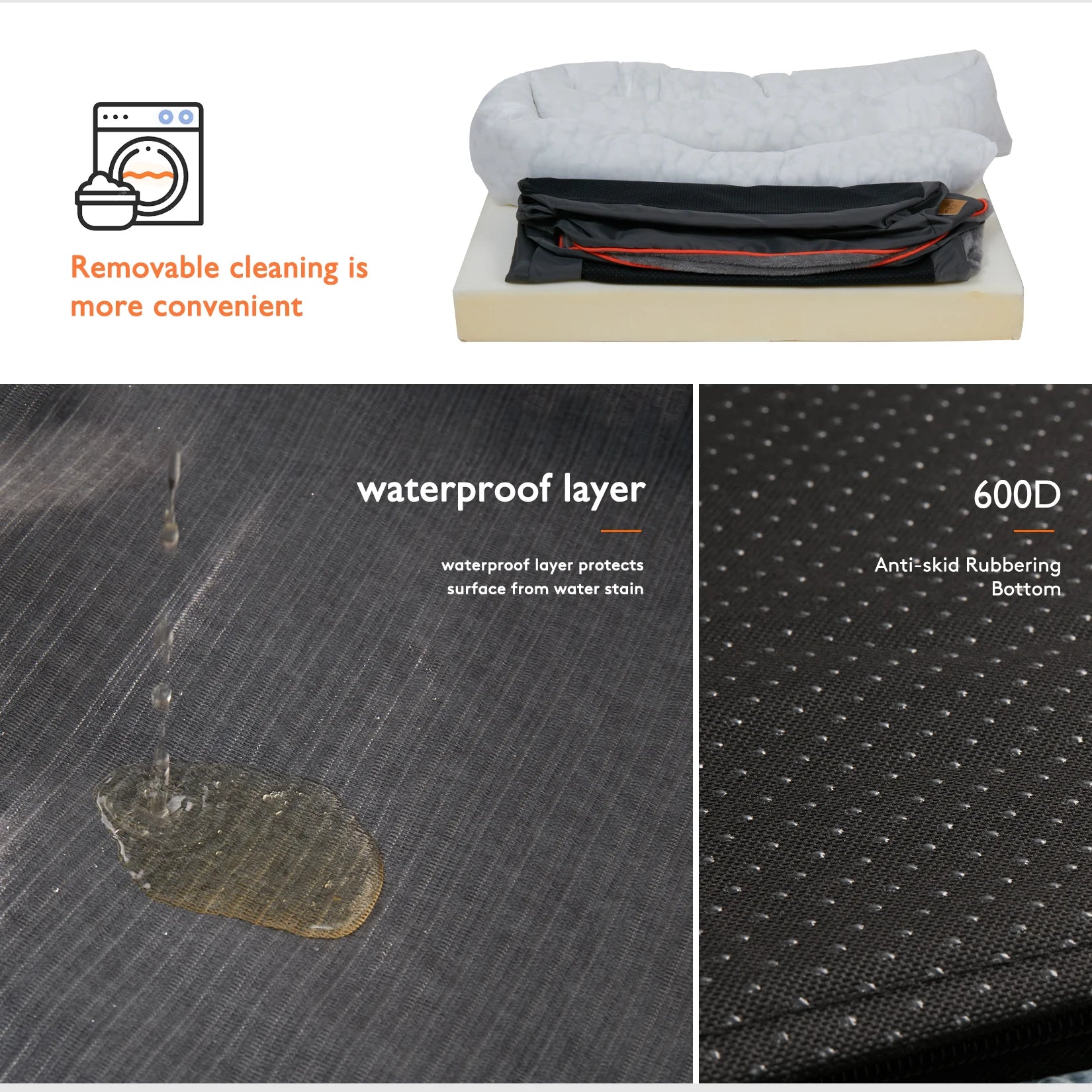 Large Dog Bed Soft Comfortable