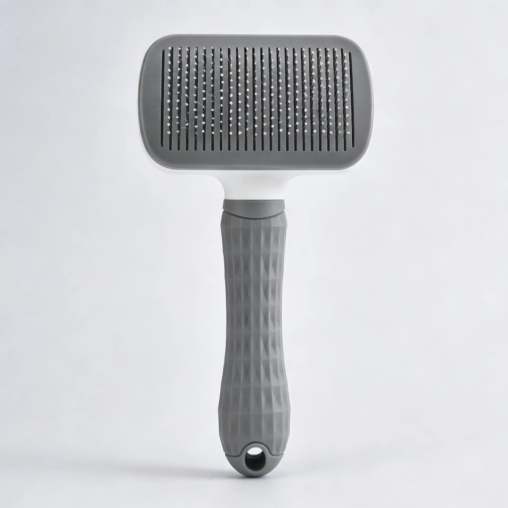Effortless One-Step Clean Pet Grooming Brush