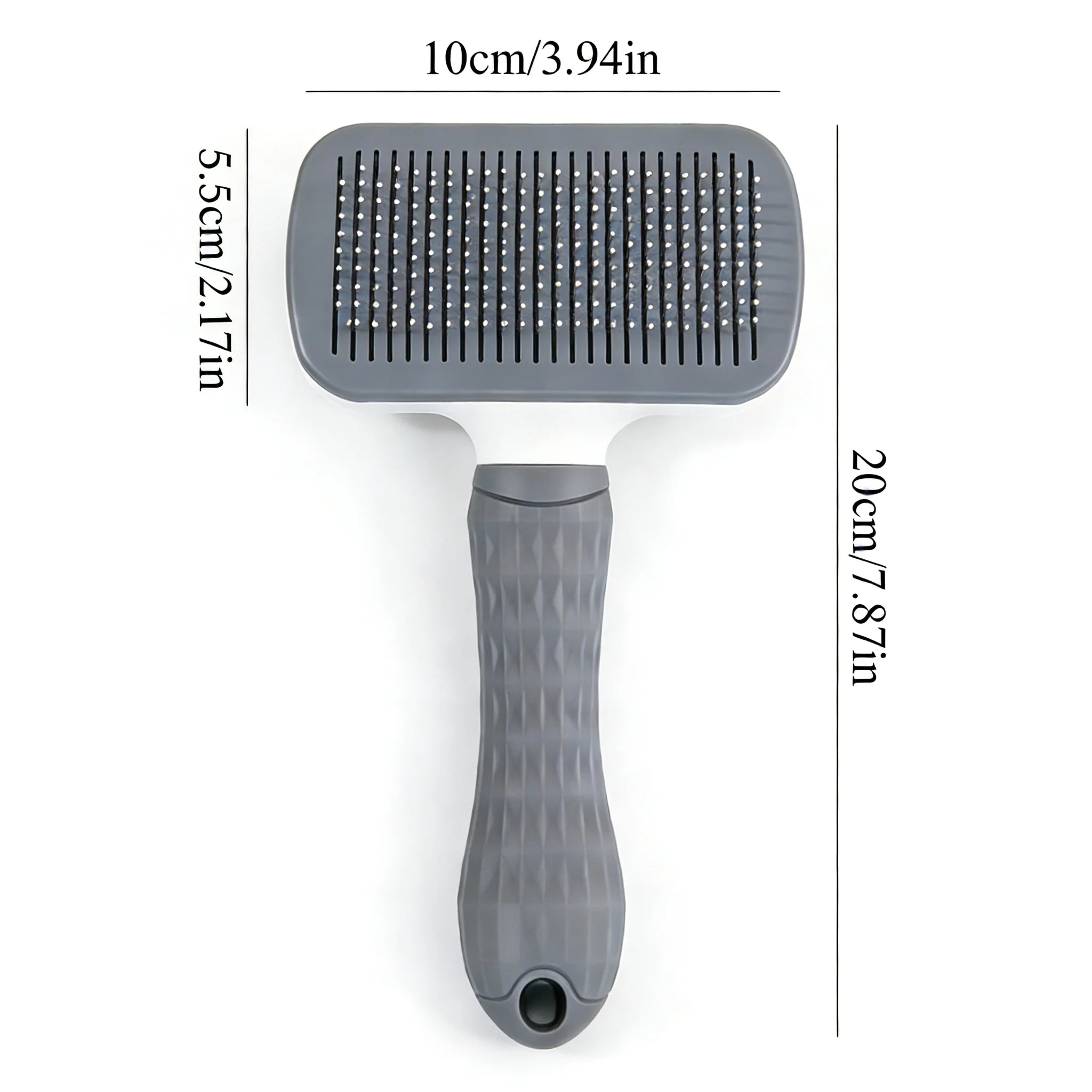 Effortless One-Step Clean Pet Grooming Brush